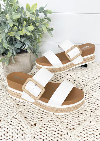 MIA Kenzy Platform Sandals - 2 Colors!