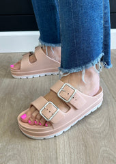 MIA Santi Blush Platform Sandal