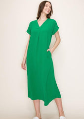 Girls Just Wanna Have Sun Midi Pocket Dresses - 2 Colors!