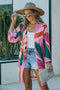 Mutlicolor Semi-Sheer Summer Kimono