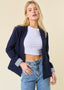 Striped Lined Blazers - 2 Colors!