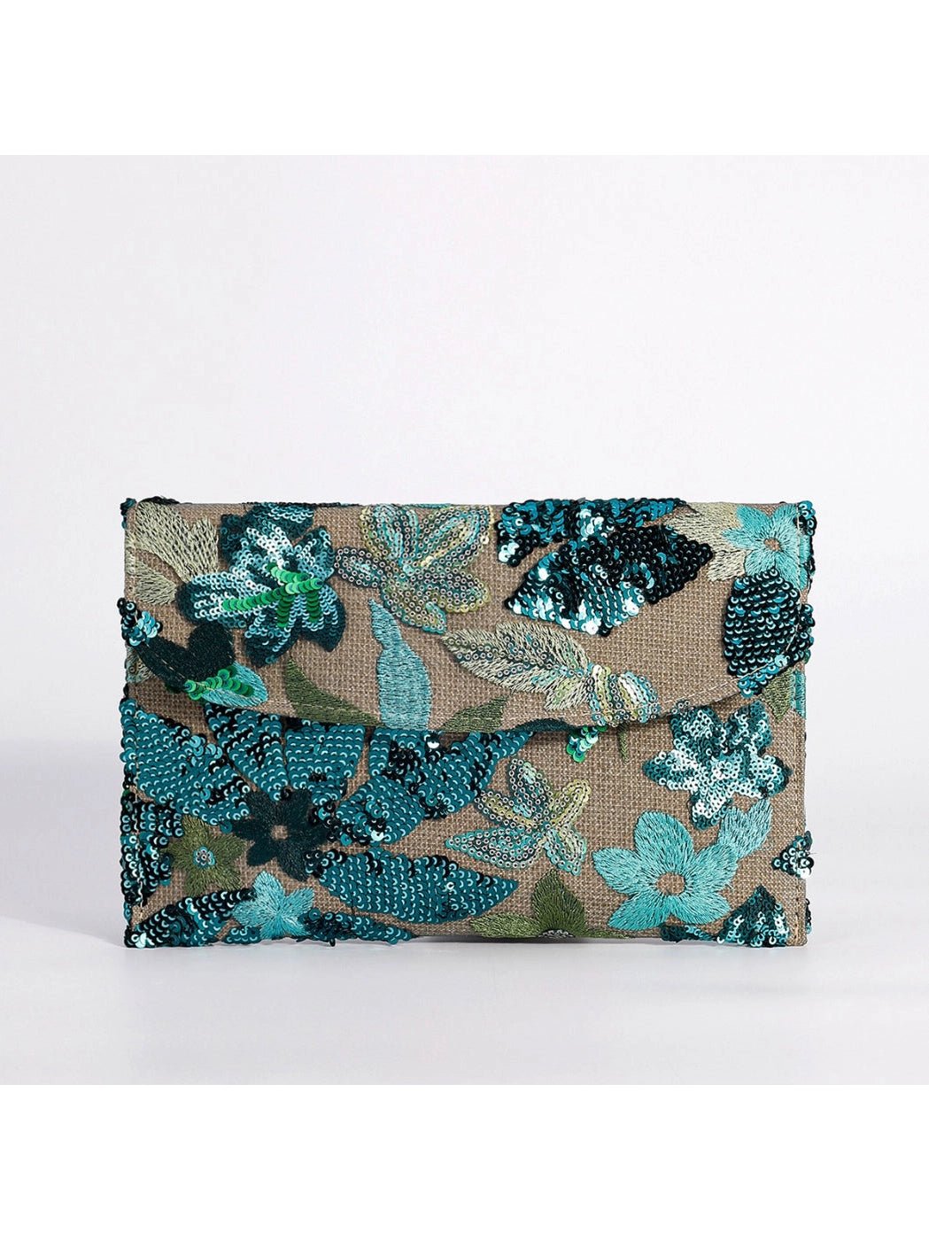 Elegant Floral Clutch - The Nines