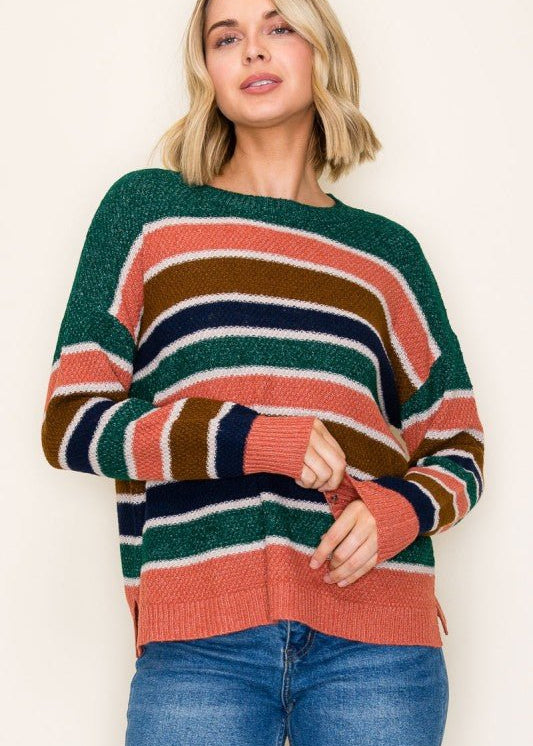 Kate Colorblock Top - 2 Colors! - The Nines