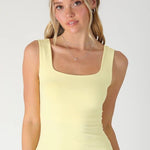 Clean Line Square Tank Top - 4 colors! - The Nines