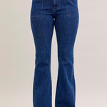Judy Blue Flare With Patch Pockets - The Nines