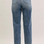 Judy Blue Classic Medium Wash Tummy Control Straight Jean - The Nines