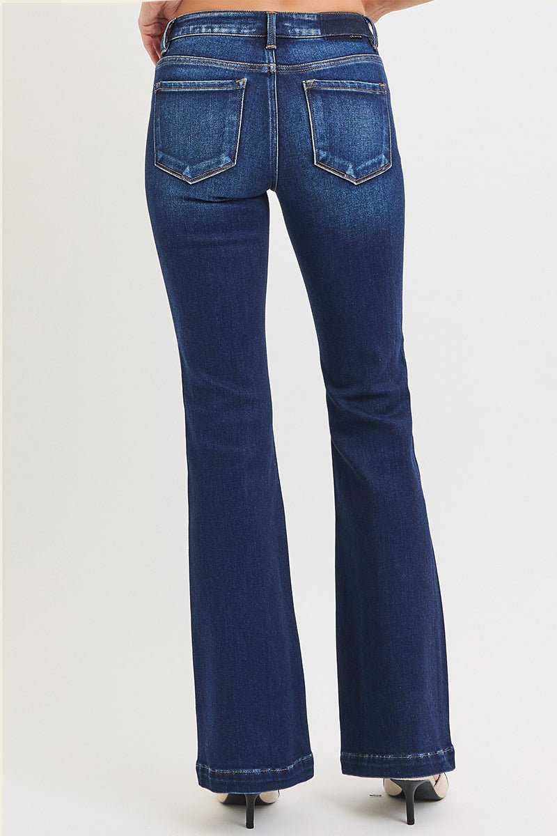 J21 Eleven By Risen Dark Wash Bootcut Jean - The Nines