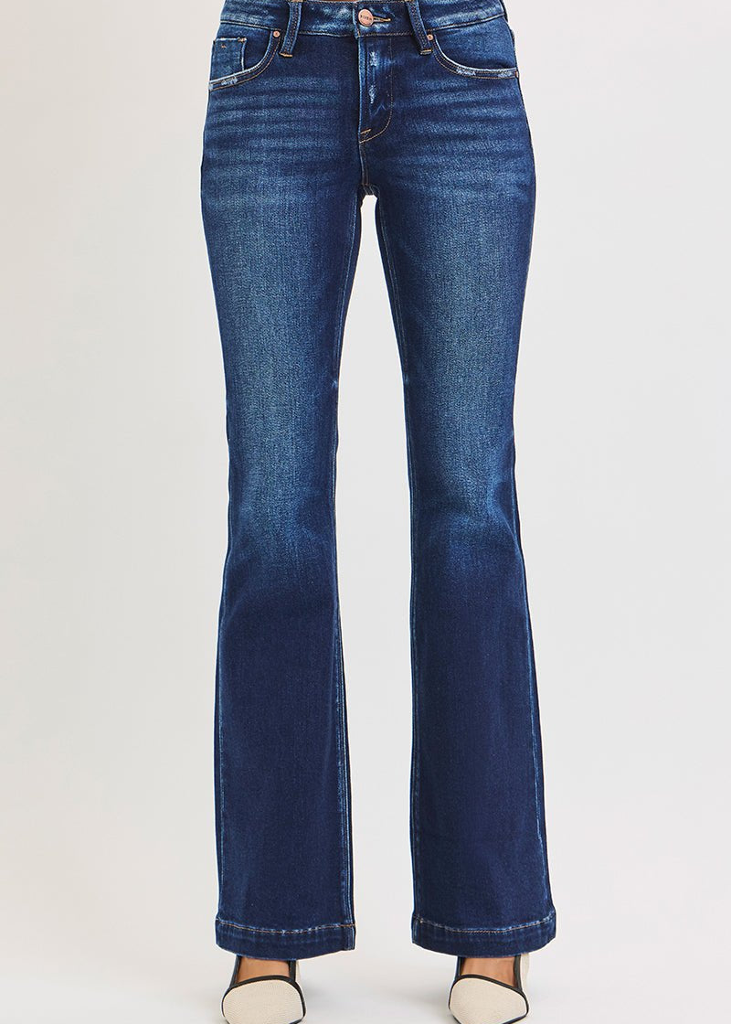 J21 Eleven By Risen Dark Wash Bootcut Jean - The Nines