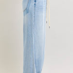 Judy Blue Light Blue High Waist Palazzo Pant - The Nines