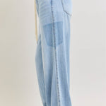Judy Blue Light Blue High Waist Palazzo Pant - The Nines