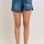 Judy Blue Dark Blue Shorts - The Nines