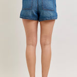 Judy Blue Dark Blue Shorts - The Nines