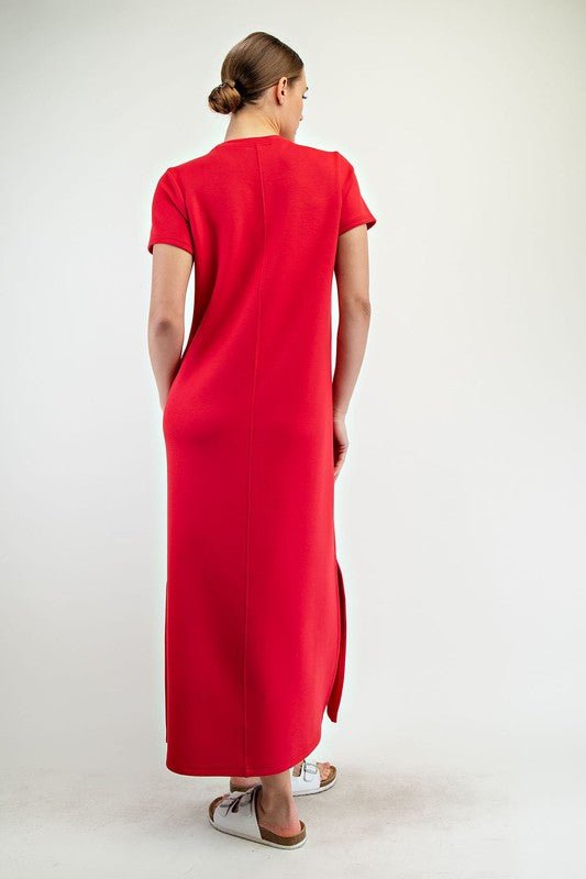 Scuba Maxi Dresses - 4 Colors! - The Nines