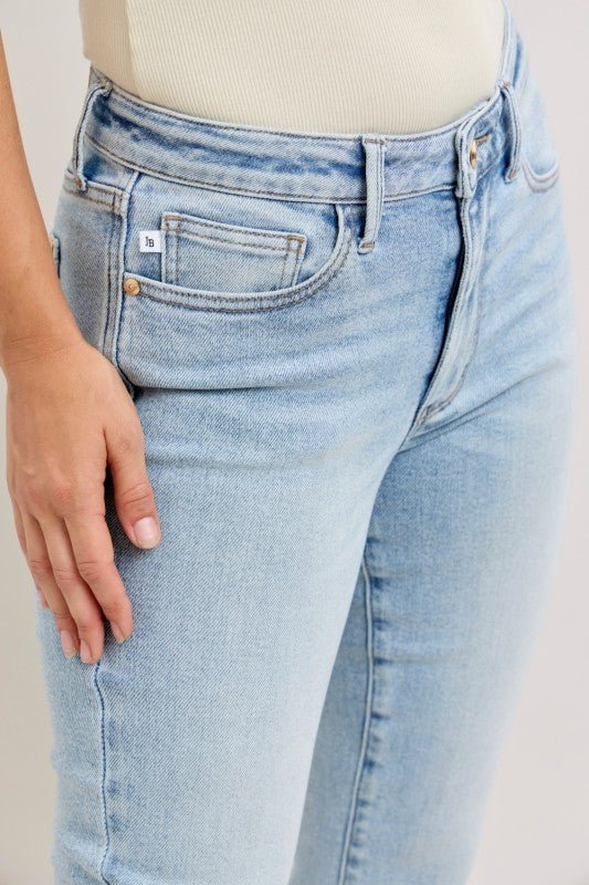 Judy Blue Mr Kick Flare W/ Raw Hem - The Nines
