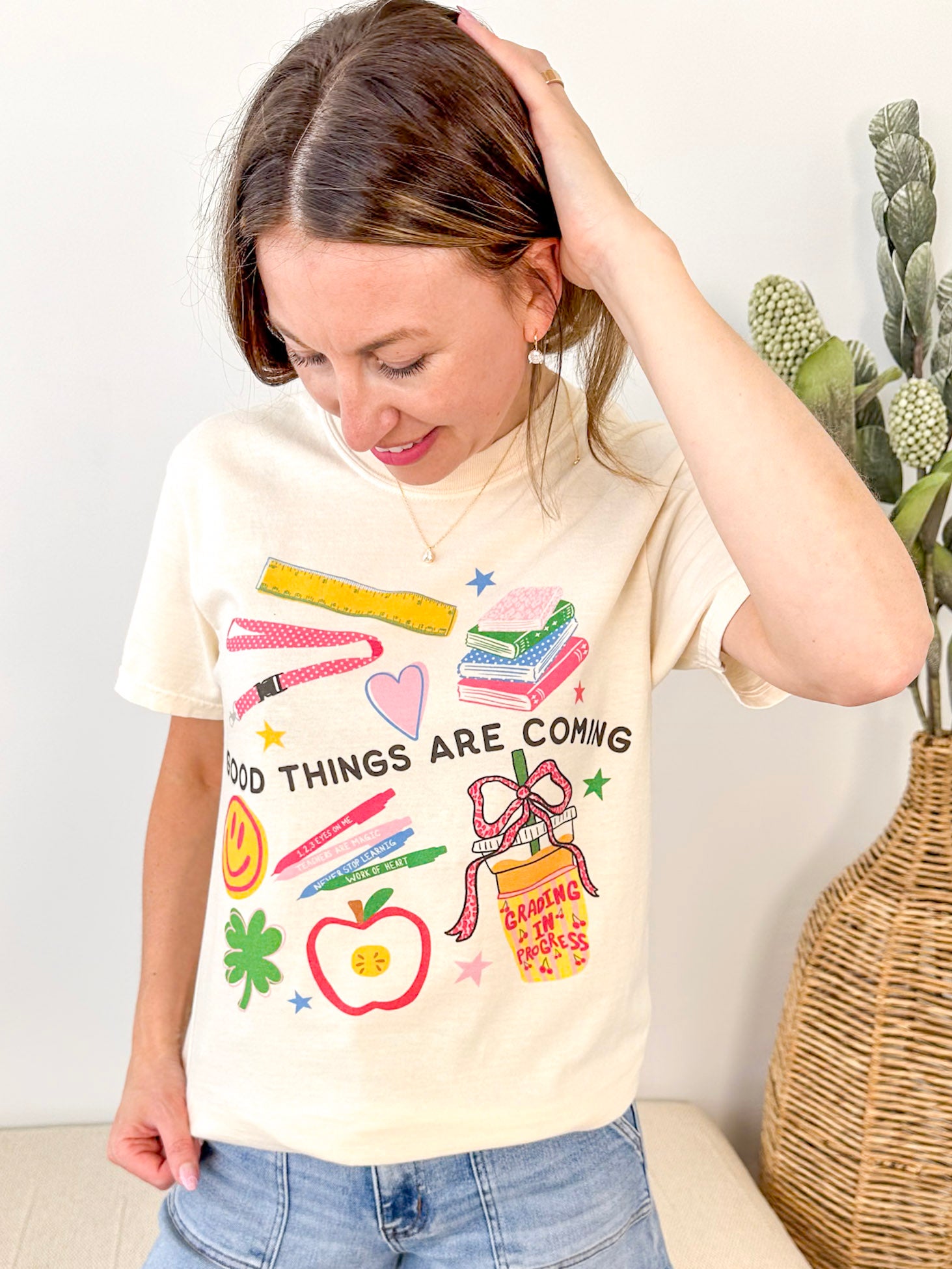 "Good Things Are Coming" Teacher Tee