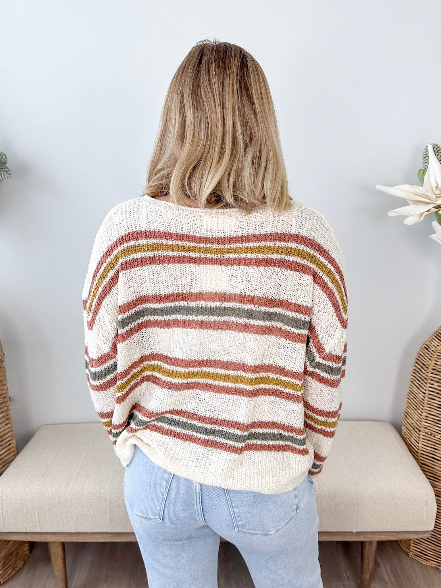 Tri-Striped Sweater - The Nines