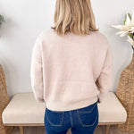 Embroidered Dog Outline Sweater - The Nines