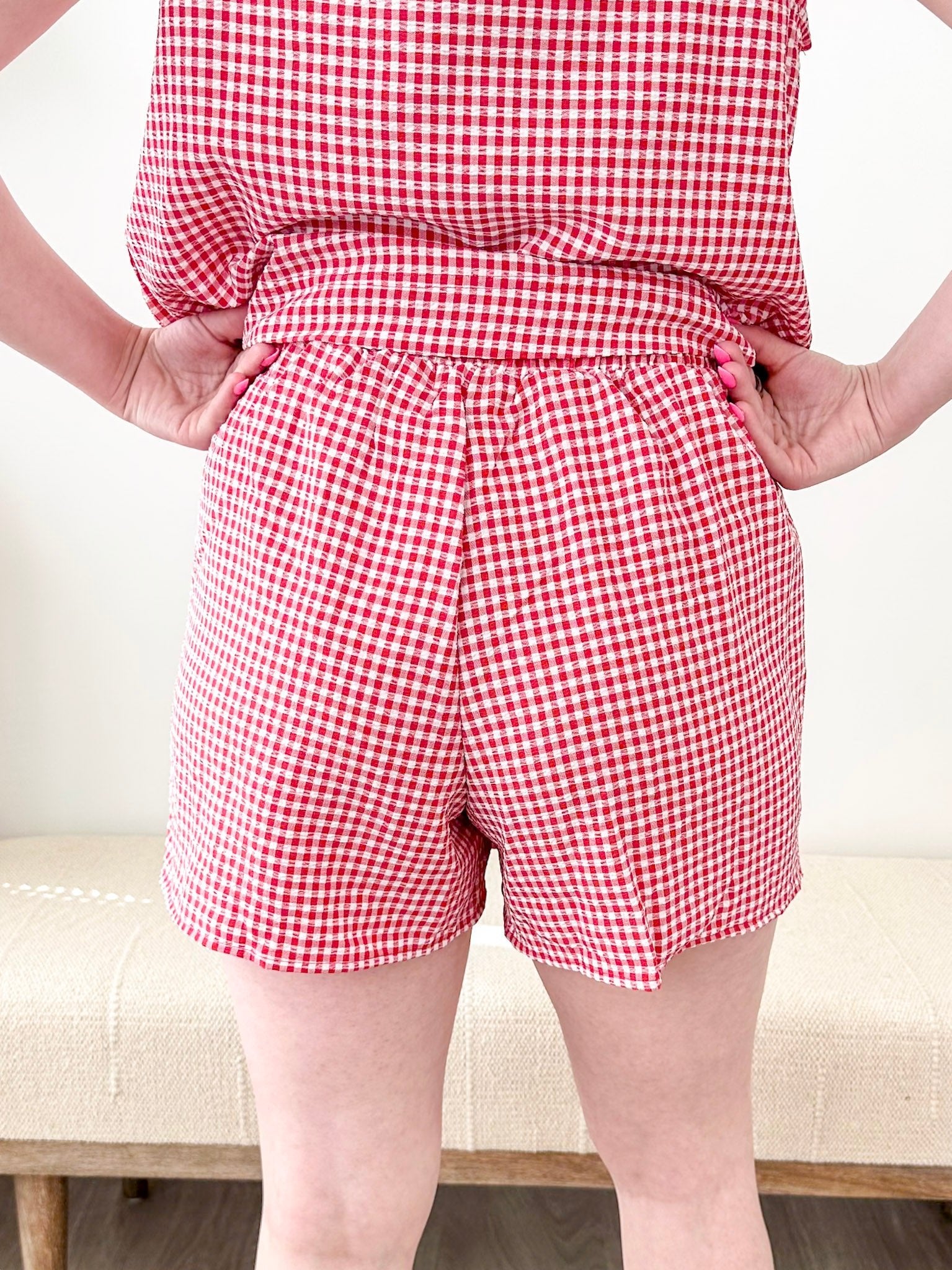 Gingham Picnic Skort - The Nines