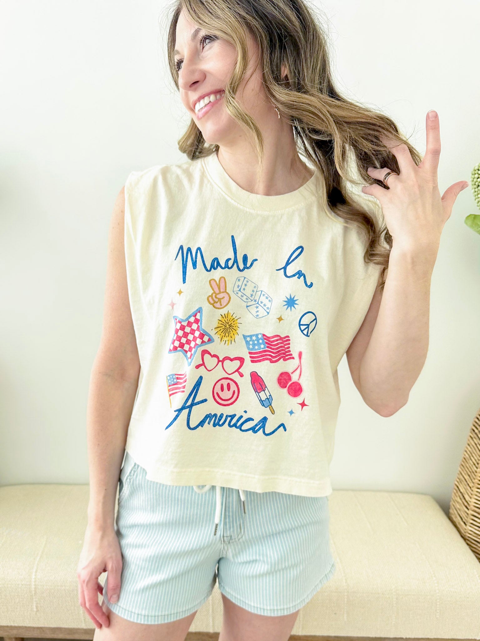 "Made In America" Tank - The Nines