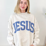 Reversible God Is Good & Jesus Sweatshirt - The Nines