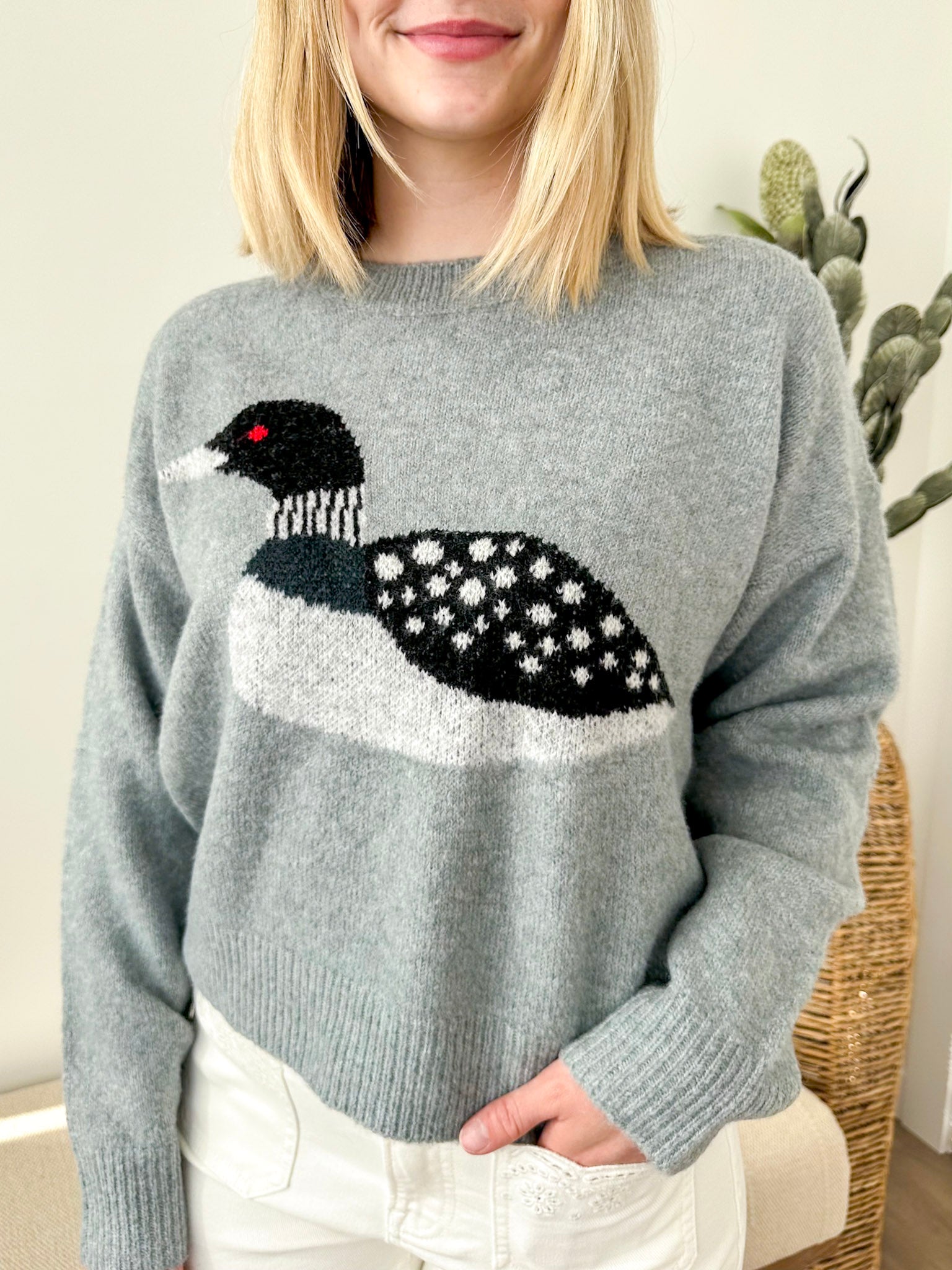 Nines Exclusive Loon Crew Sweater