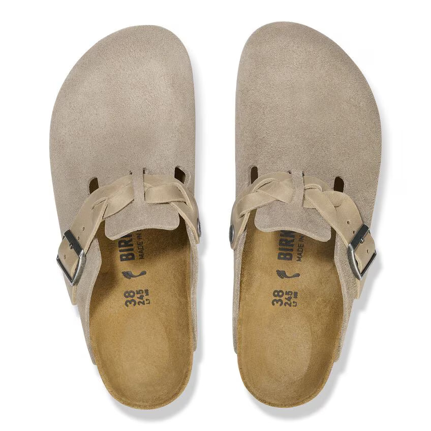 Birkenstock Boston Braided - Taupe - FINAL SALE!