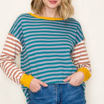 Jade French Terry Pullover - The Nines