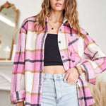 Perfectly Plaid Shacket - The Nines
