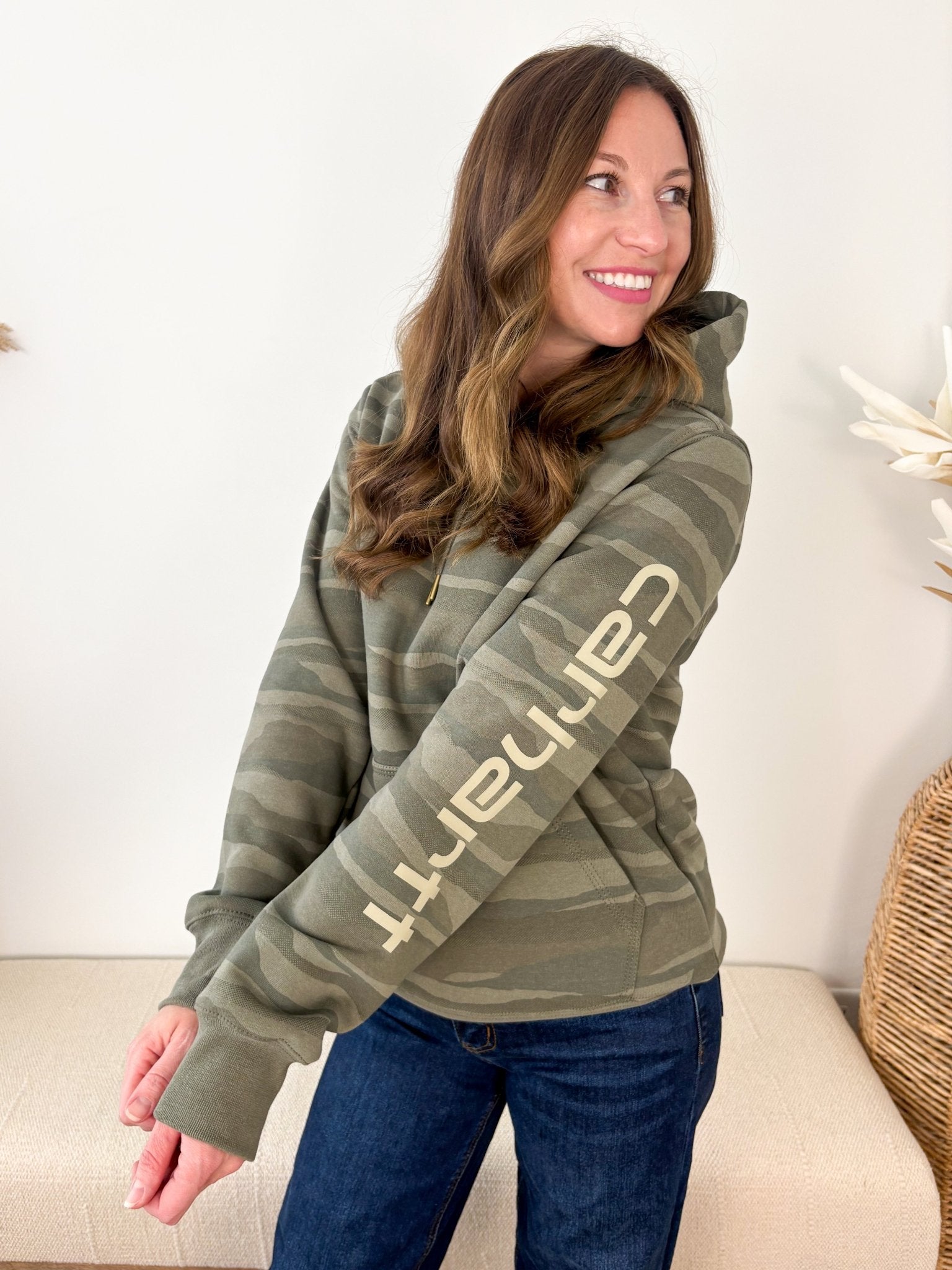 Carhartt Marquette Landscape Camo Sweatshirt - The Nines