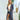 Navy Long Thin Striped Lightweight Duster - The Nines