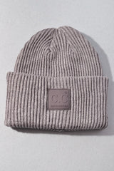 C.C. Rubber Patch Beanie - 3 colors!