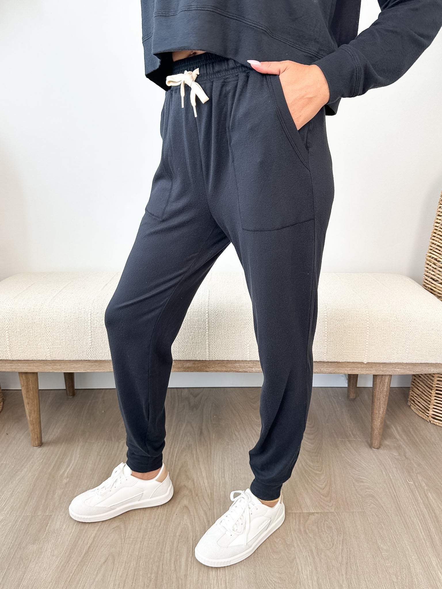 Brushed Hacci Lounge Joggers