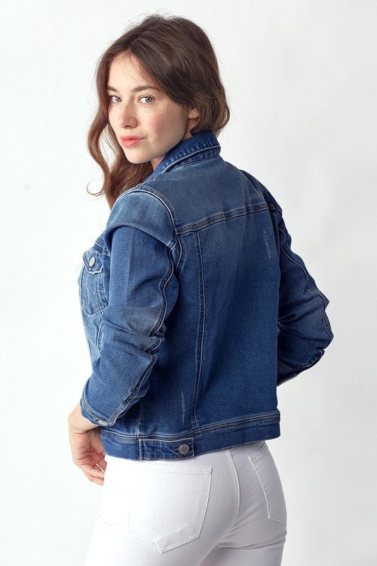 Soft Washed Classic Denim Jacket - FINAL SALE! - The Nines