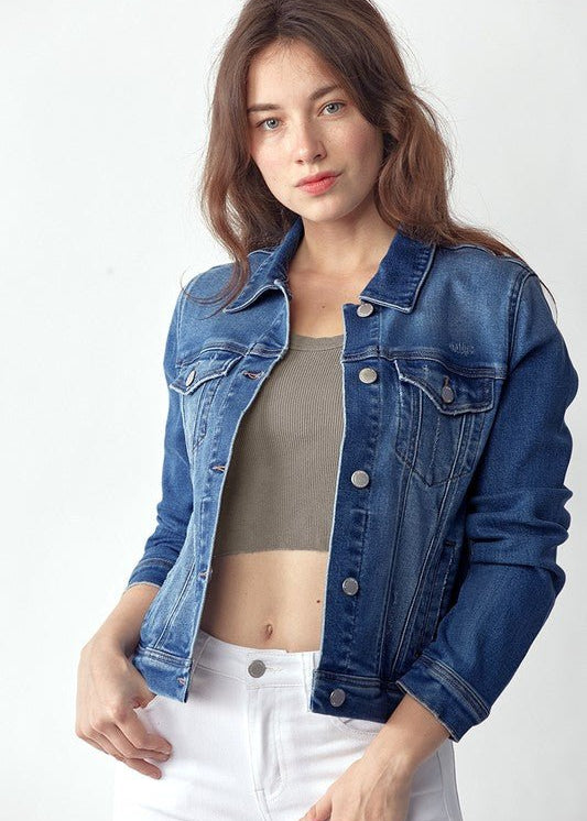 Soft Washed Classic Denim Jacket - FINAL SALE! - The Nines