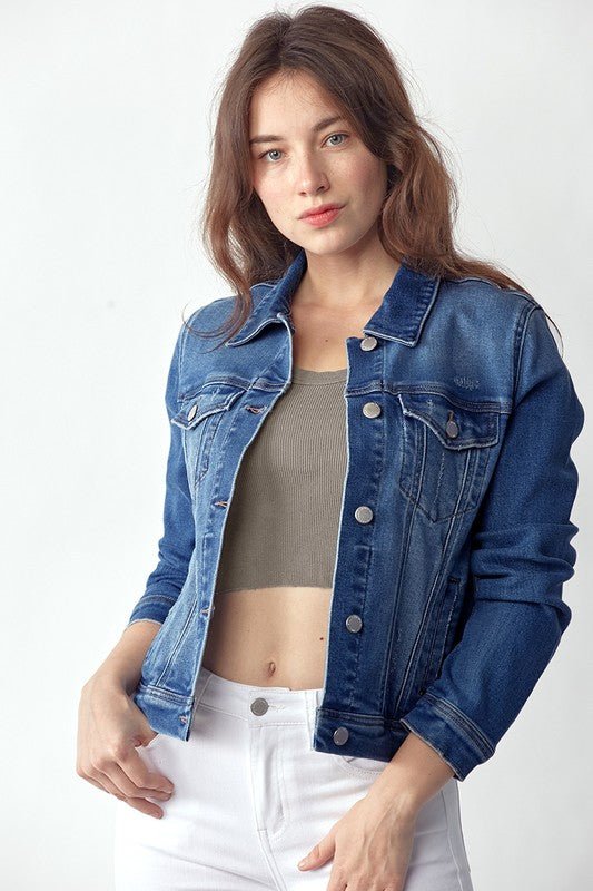 Soft Washed Classic Denim Jacket - FINAL SALE! - The Nines
