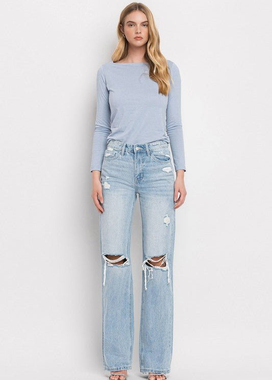 Vervet 90's Vintage Sunny Plains Flare Jean - The Nines
