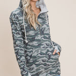 Lightweight Camo Hoodie - The Nines