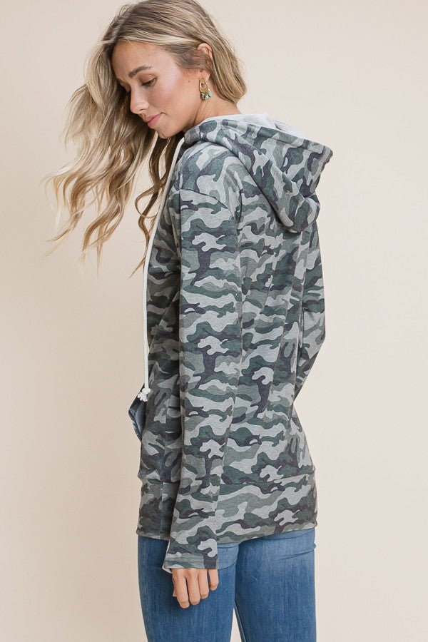 Lightweight Camo Hoodie - The Nines