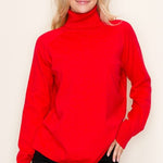 Long Sleeve Tulip Hem Turtle Neck Sweaters - 2 Colors! - The Nines