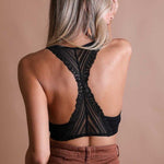 Lace Racerback Bralettes - 3 Colors! - The Nines
