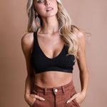 Lace Racerback Bralettes - 3 Colors! - The Nines