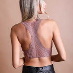 Lace Racerback Bralettes - 3 Colors! - The Nines