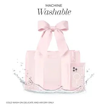 Case - Mate Ballet Pink Bow Jelly Tote - The Nines
