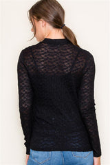 Lace Mock Top