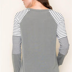 That Friday Feeling Soft Olive Top - The Nines