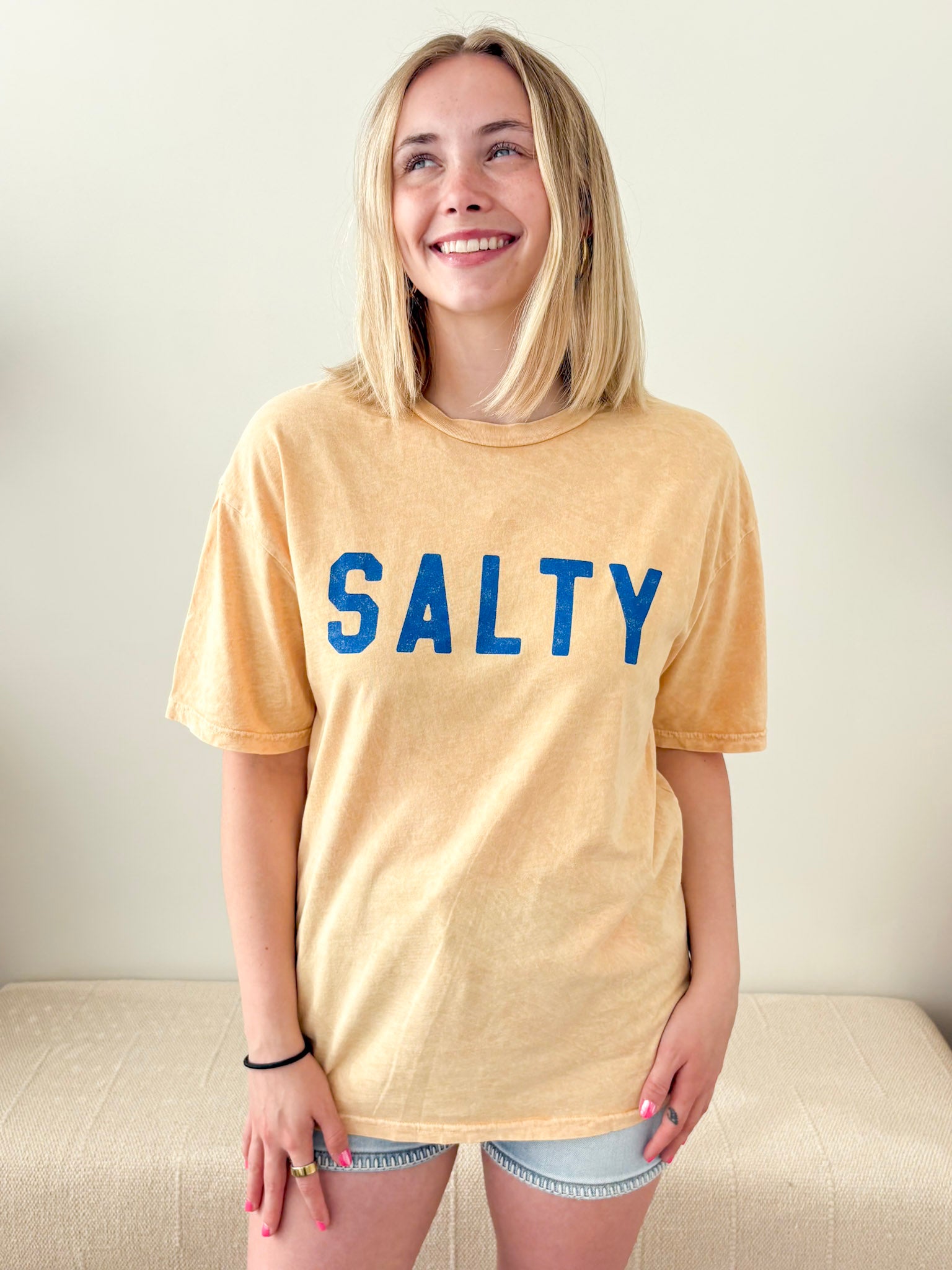 "Salty" Mineral Wash Tee