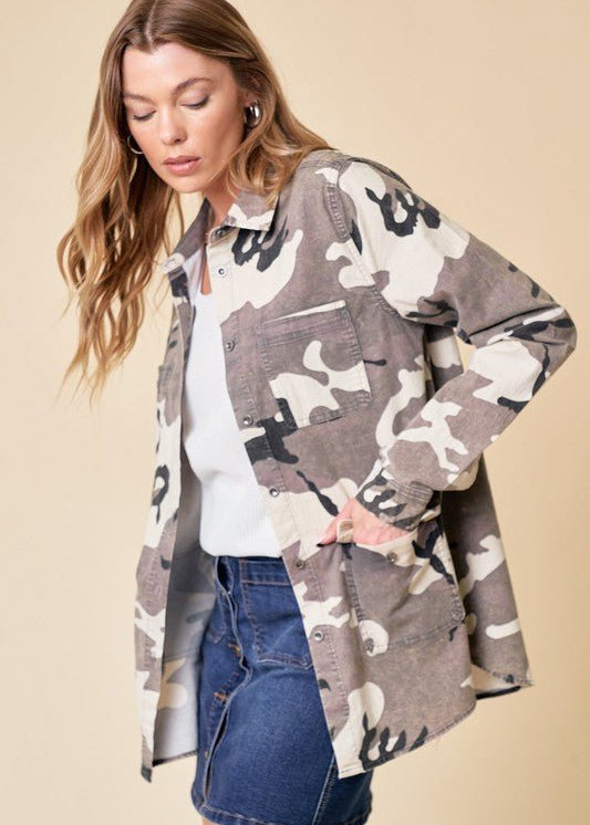 Camo Smoke Jacket - The Nines