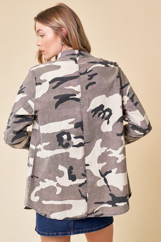 Camo Smoke Jacket - The Nines