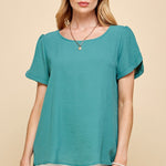 Tulip Sleeve Blouse - 6 Colors! - The Nines