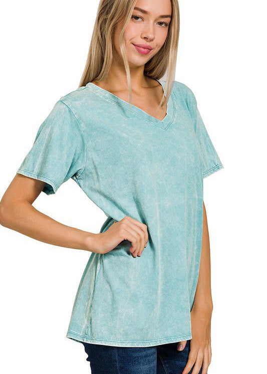 Mineral V - Neck Tees - 2 colors! - FINAL SALE! - The Nines